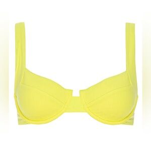 Vetchy Laguna ribbed bikini top size Small